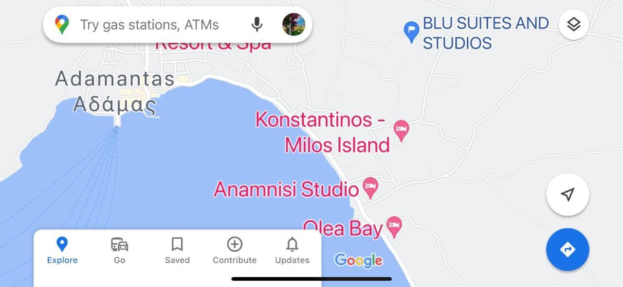 Blu Suites And Studios Adámas Eksteriør bilde